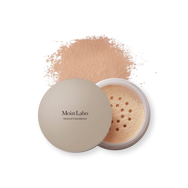 Moist Lab Mineral Foundation (Natural Beige) SPF 50 PA+++++, 2.1 oz (60 g) (x1)