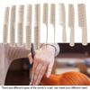Hair Cutting Combs, 10pcs Professional Anti-static Heat Resistant Hairdressing Comb Barber Hair Styling Comb With Measure Scale For Salon Or Personal Use(1#)