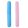nuoshen 2 Pcs Plastic Toothbrush Case, Portable Toothbrush Holder Toothbrush Cover Storage for Daily, Travel