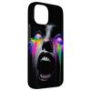 iPhone 15 Fantasy Face Yellow Eyes Case