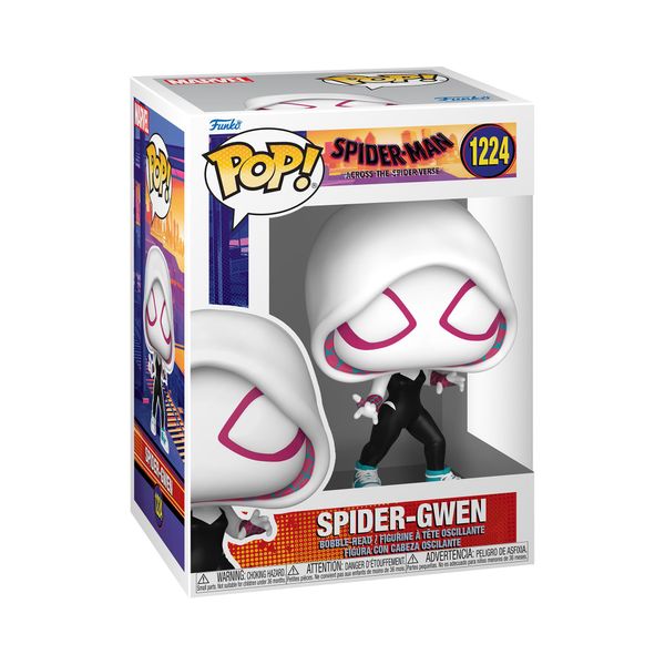 Funko Pop! Vinyl: Spider-Man : Across the Spider-Verse - Spider-Gwen - Spider-man - Collectable Vinyl Figure - Gift Idea - Official Merchandise - Toys for Kids & Adults - Movies Fans