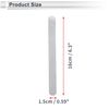 RATCHROLL Reflective Bumper Decal Diamond Fluorescent White Rectangle Diamond Grid Pattern Reflective Car Sticker Personalized Decoration