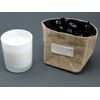 Beespoke Gifts Natural Jute Cotton Gift Bag - Black Lining - Medium