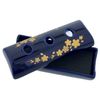 Nihon Kodo Sleeping Incense Plate, Small, Lapis and Cherry Blossoms, 1 Piece
