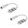 2X Mini Bluetooth RGB LED Strip Light Controller Wireless Smart Phone Control