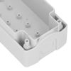 5 Hole Push Button Switch Boxes Waterproof Pushbutton Control Boxes Handheld Remote Drive Control Switch Box Industrial Control Supplies for Ac Contactor