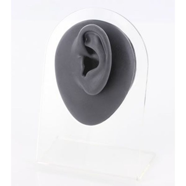 Silicone Left Ear Display - Black Body Bit Version 1