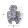 4moms RockaRoo and MamaRoo Infant Insert, Machine Washable, Soft, Plush Fabric, Reversible Design, Dark Grey