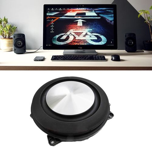 4 Inch Bass Radiator Passive Speaker Aluminum Brushed Low Frequency Loudspeaker Diaphragm Plate for Metal Wire Drawing Speaker