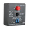 BAOMAIN Delay ON Break Timer QD-072 1.5A 18-240 VAC 0.03-10 Minutes Adjustable Time Delay Switch Replacement (1)