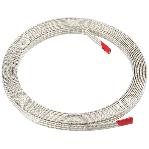 Kyowa Harmonet TBC 3.5SQ Tin Plated Flat Braided Copper Wire, 9.8 ft (3 m)