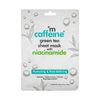 mCaffeine Green Tea Sheet Mask with Niacinamide
