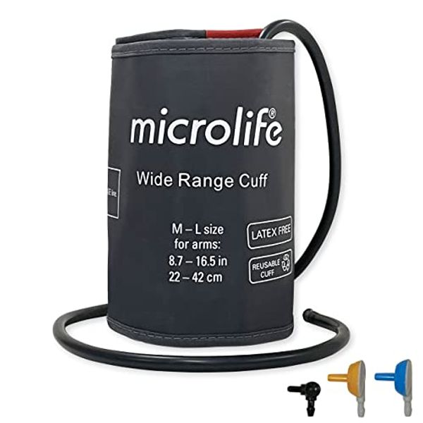 Microlife Wide-Range Replacement Blood Pressure Cuff for Upper Arms 8.7-16.5-Inch