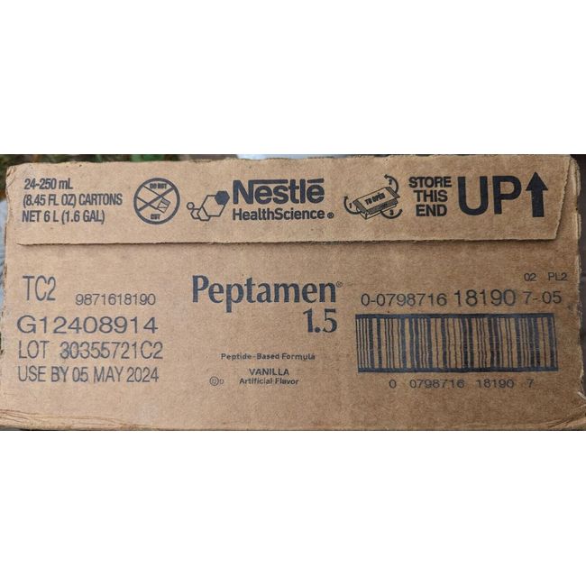 Case of 24– Peptamen 1.0 Nutritional Formula