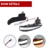 For 19-23 RAV4, 16-23 Tacoma Side Mirror Switchback LED Sequential Signal Lights