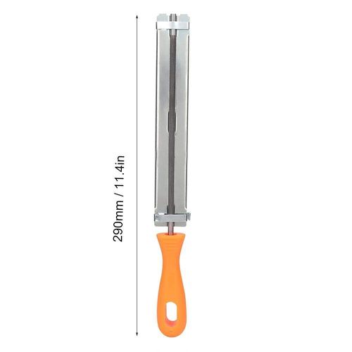 Chain Saw Sharpening with Handle File Chainsaw Flat File sharpener Metal Chainsaw Sharpening Tools Woodworking Accessories for Gardening Forestry Workers