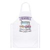 Gift Base Beware Crazy Baking Lady Chefs Apron