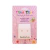 Studex Tiny Tips Gold Plated Traditional Plain 3mm Ball Childrens Hypo-allergenic Stud Earrings