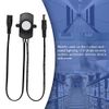 Switch for Led Switch for Led Strip Sensor Power 5A DC 6-24V Mini PIR Infrared Motion Sensor Detector Switch LED Strip Automatic Switch(black)