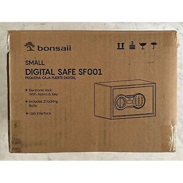 NEW bonsaii Small Digital Safe SF001