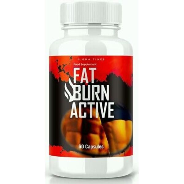 Fat Burn Active Weight Loss Pills for Rapid Fat Reduction & Gut Health 60ct