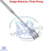 Surgical Knapp Retractor Three Prong Hook Sharp Ophthalmic Surgery Instruments