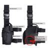 Drop Leg Holster Molle Airsoft Holster Thigh Pistol Gun Holster Tactical Adjustable Right Handed Carlebben (Black)