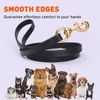 Viper Biothane Working Lead For Dogs 4ft,Black,W 5/8" - L 4'