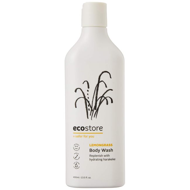 ecostore Body Wash, Lemongrass, 13.5 fl oz (400 ml), Body Care