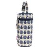 Pink Lining Bottle Holder Navy Apples & Pears
