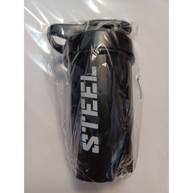 Steel Ampedsupps Shaker Bottle - AmpedSupps