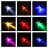 24 Pack 3V-6V 5mm LED Light Emitting Diodes Pre Wired Mini LED Lights Bulb White