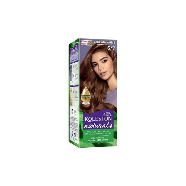 Wella Koleston Naturals Saç Boyası 6/7 Çikolata Kahve