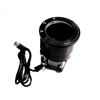 Powered LED Insulated Cup Holder with Cooling and Light LED Strip Function