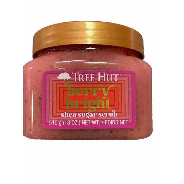Tree Hut Limited Edition Holiday Shea Sugar Scrub - Berry Bright - 18 oz. (510g)