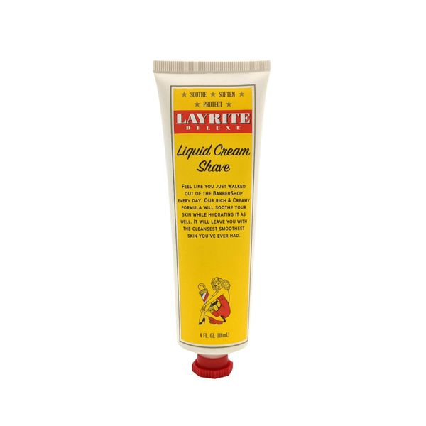 Layrite Liquid Shave Cream (118ml) | Soothing | Soften | Protect