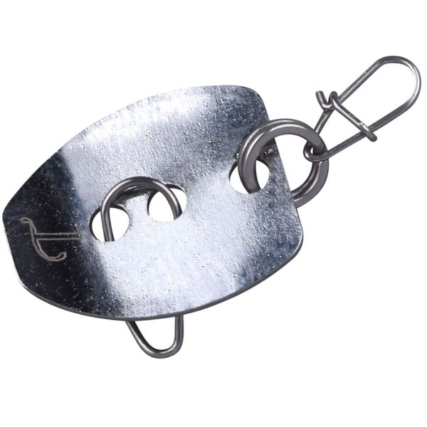Trout Master Chatter Blades 14 mm - 2 Metal Blades, Colour: Chrome