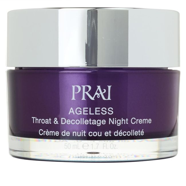 Prai Ageless Throat & Decolletage Night Creme 1.7 Oz Sealed New