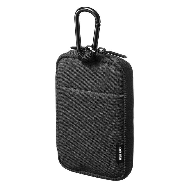 Sanwa Supply PDA-POKE1BK Pocket Talk Dedicated Pouch Compatible with Pocketalk W Series, Black