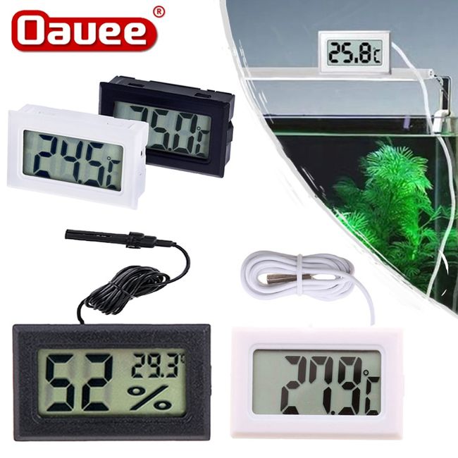 Mini Digital LCD Thermometer Hygrometer Temperature Humidity Meter Probe  Sensor
