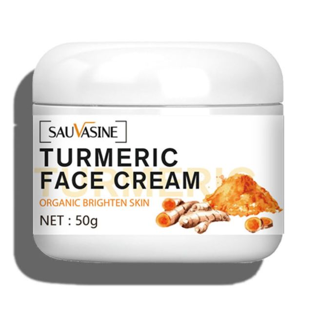 Cream Moisturizing Turmeric Extract Cream, Night Care Cream, 1.8 oz (50 g)