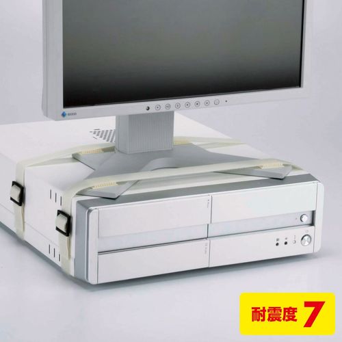 sanwasapurai Shockproof Display 2 Belts (Shockproof Degree 7) Earthquakes Anti-Tip QL – 04