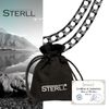 Herren Halskette Aus 925 Silber Mit Moderner Oxidation Und Panzerdesign