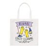 Beware Crazy Cleaning Lady Regular Tote Bag