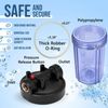 High Capacity Transparent Whole House Water Filter System Granular Carbon Filter