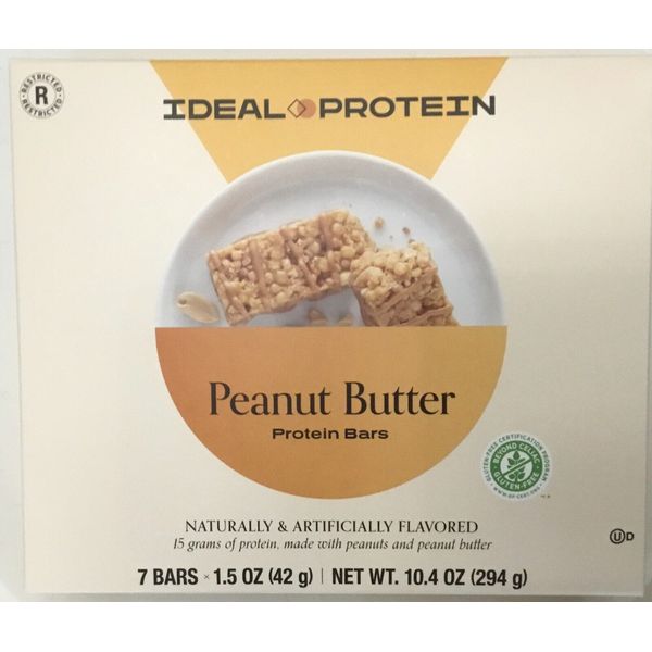 Ideal Protein Peanut Butter Protein Bars - 7 packets