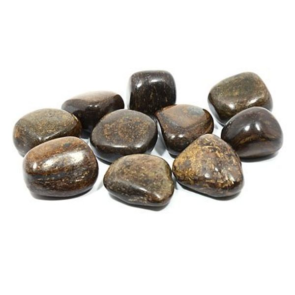 CrystalAge Bronzite Tumble Stone (20-25mm) - Pack of 5