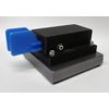 CW Morse Code Keys Iambic Double Paddle Morse Code Key with 1/2″ Steel Base - Black and Blue