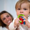 Dr. Brown's Learning Loop, Baby Teether Ring with Multiple Shapes & Textures, Soft 100% Silicone, BPA Free, 3m+