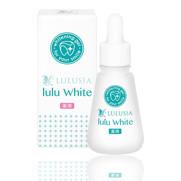 Lulusia White Teeth Whitening Gel, Toothpaste, 1.1 oz (30 g), Quasi Drug, Home Whitening, Self Whitening, Home Whitening, Teeth Whitening, Bonus Dental Exclusive Assortment Set